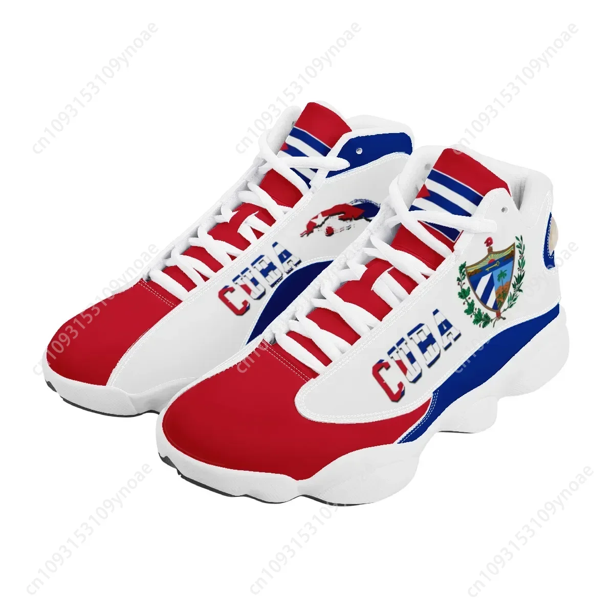 쿠바 국기 인쇄 멋진 남자 농구 스니커즈 남성 십대를위 - Running Gear For Sale 리뷰 및 가격