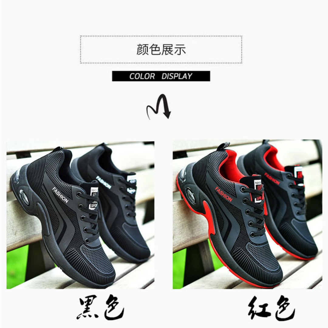 남성 캐주얼 운동화 새로운 통기성 스포츠 신발 남성 봄 - Running Gear For Sale 리뷰 및 가격