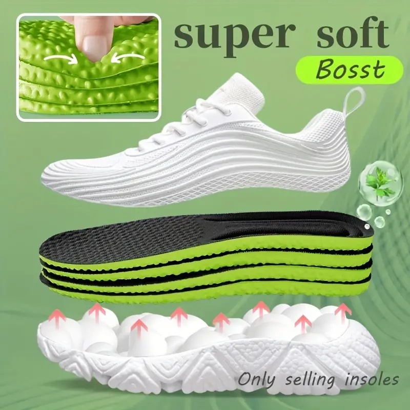 2 쌍 스포츠 러닝 깔창 신발 용 부드러운 충격 흡수  - Running Gear Shoes 리뷰 및 가격