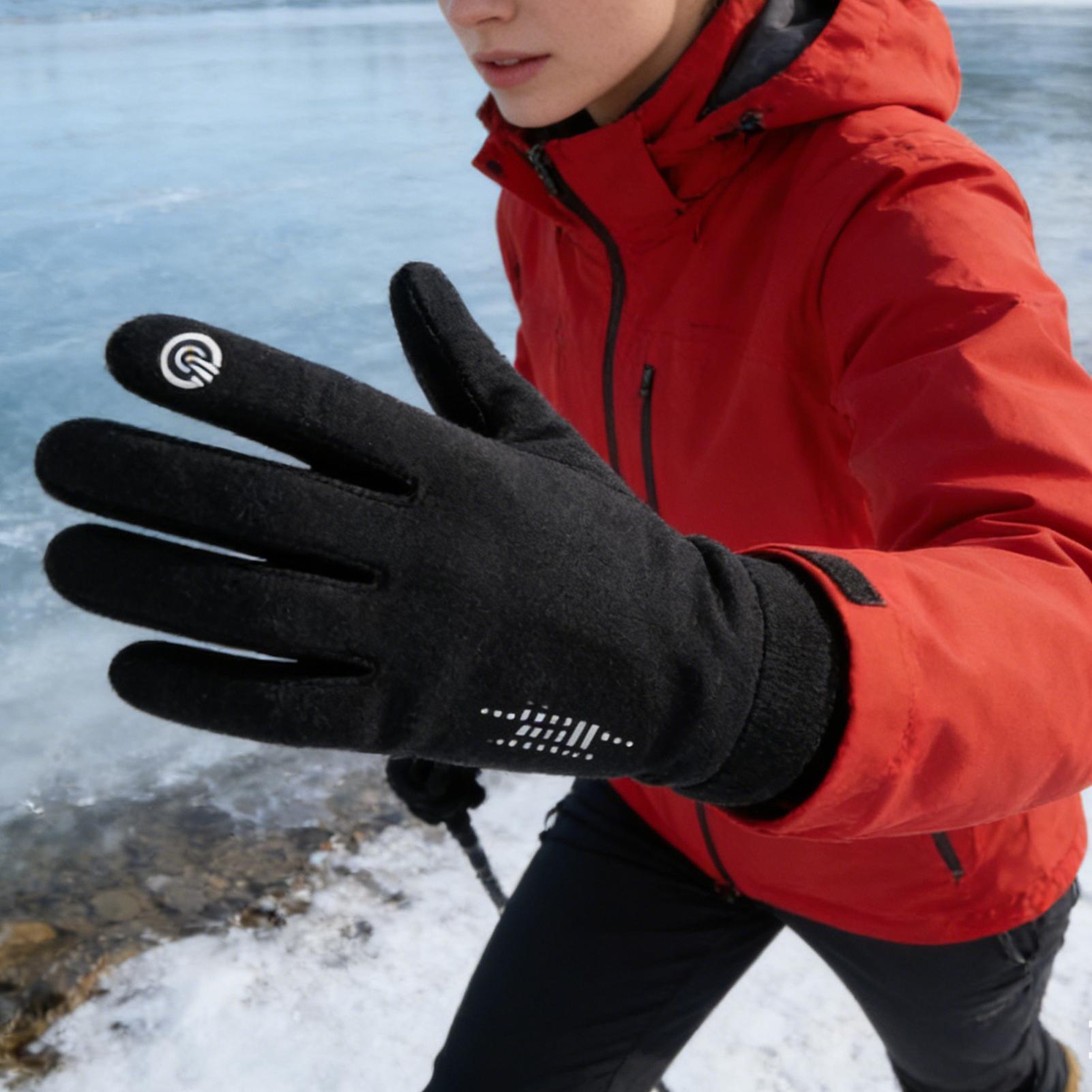 풀 핑거 겨울용 장갑 터치스크린 스노우 장갑 사이클링  - Running Gear For Cold Weather 리뷰 및 가격